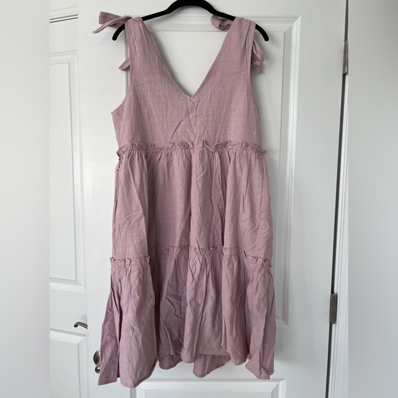 NWT Petal & Pup Erenda Lilac Sleeveless Tiered Dress - Picture 11 of 14